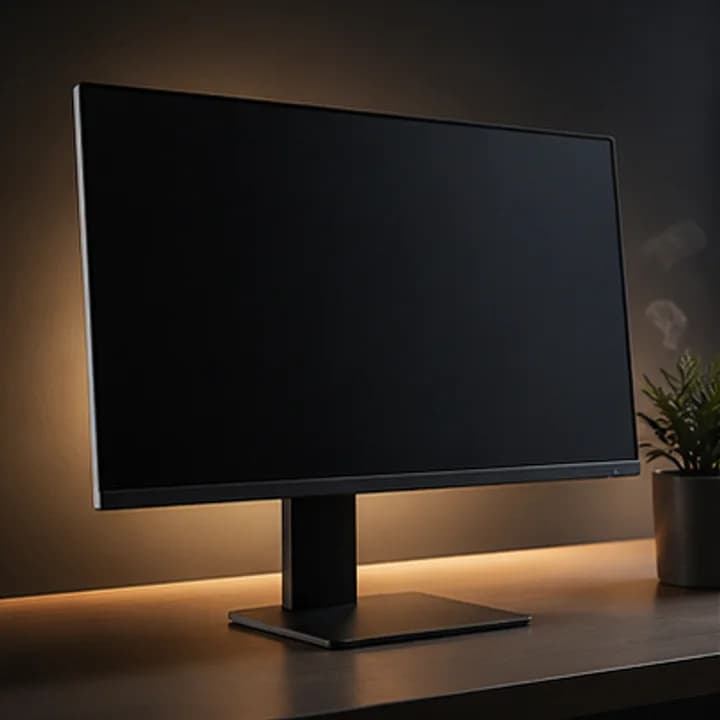 极简显示器工作台